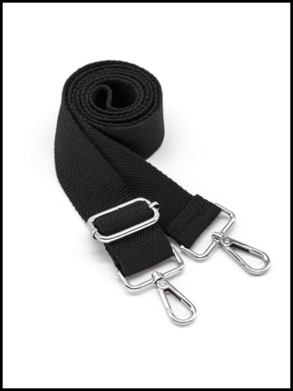 Adjustable Wide Canvas Purse Strap Crossbody Bag Replacement 1.5in